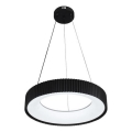 Dimmable LED cable-suspended pendant light LED/75W/230V 3000-6500K Ø 49 cm + remote control