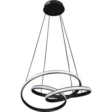 Dimmable LED cable-suspended pendant light LED/85W/230V 3000-6500K Ø 49 cm + remote control