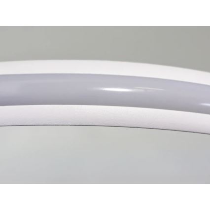 Dimmable LED pendant light on cable, 90W/230V, 3000–6500K, Ø 60 cm + remote control