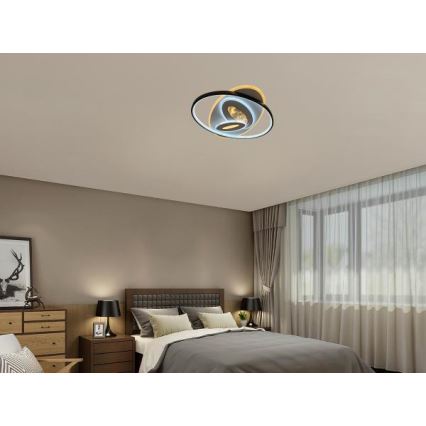 Dimmable LED Ceiling Light 105W/230V 3000–6500K + Remote Control