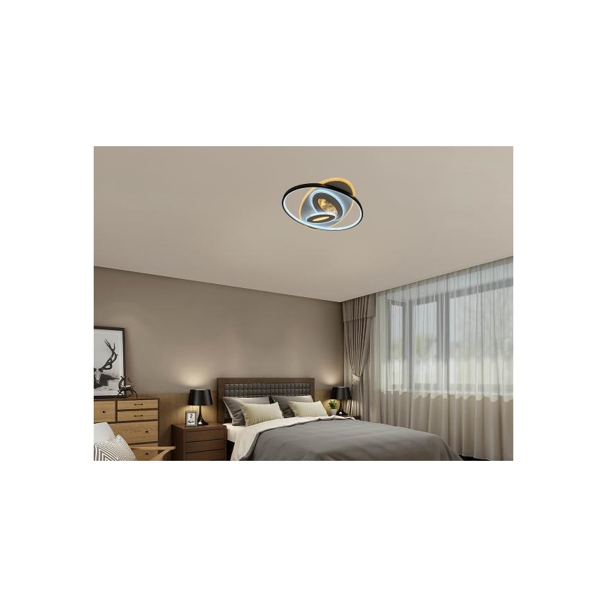 Dimmable LED Ceiling Light 105W/230V 3000–6500K + Remote Control