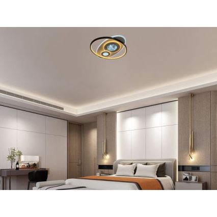 Dimmable LED Ceiling Light, 105W, 230V, 3000–6500K, with Remote Control