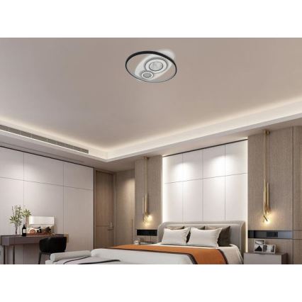 Dimmable LED Ceiling Light, 105W, 230V, 3000–6500K, with Remote Control