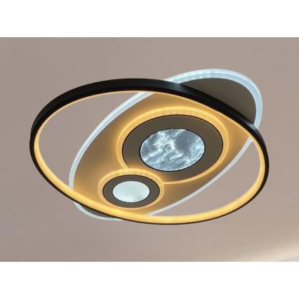 Dimmable LED Ceiling Light, 105W, 230V, 3000–6500K, with Remote Control