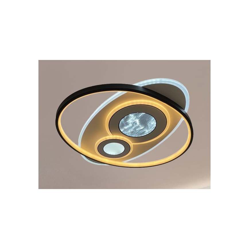 Dimmable LED Ceiling Light, 105W, 230V, 3000–6500K, with Remote Control