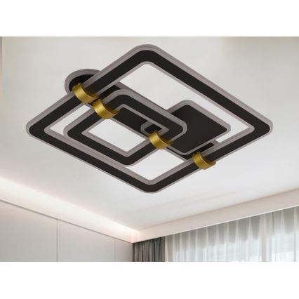 Dimmable LED Ceiling Light 140W/230V 3000–6500K + Remote Control