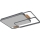 Dimmable LED Ceiling Light 280W/230V, 3000–6500K + Remote Control