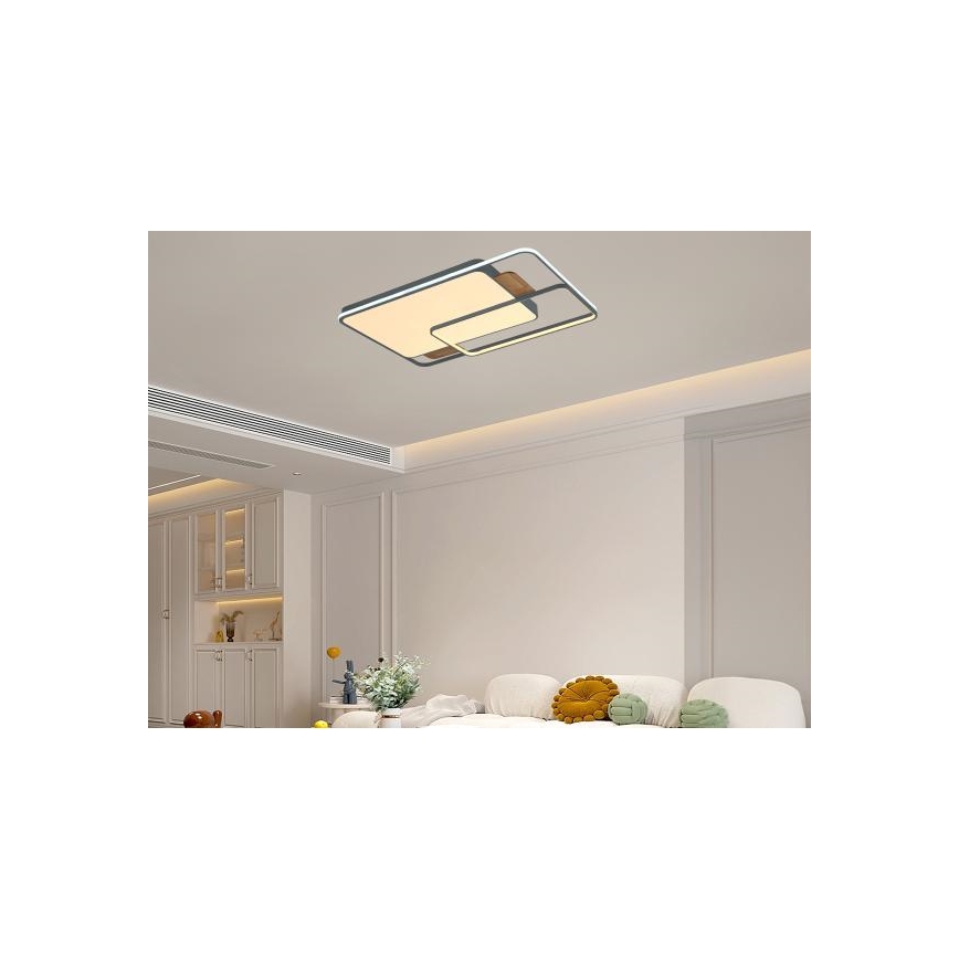 Dimmable LED Ceiling Light 280W/230V, 3000–6500K + Remote Control