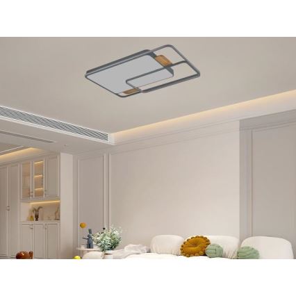 Dimmable LED Ceiling Light 280W/230V, 3000–6500K + Remote Control