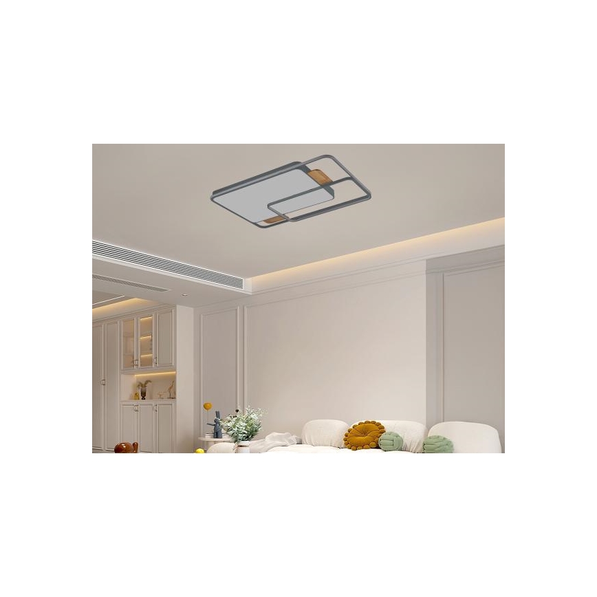 Dimmable LED Ceiling Light 280W/230V, 3000–6500K + Remote Control