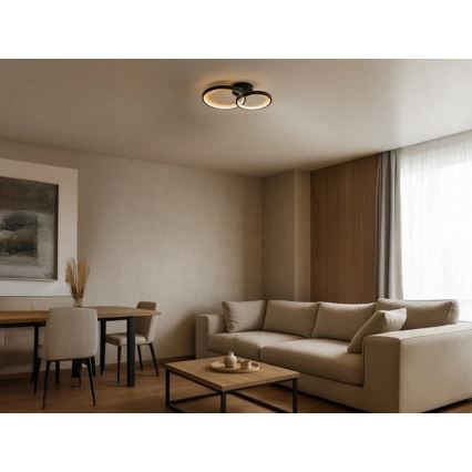 Dimmable LED Ceiling Light, 35W, 230V, 3000–6500K, with Remote Control