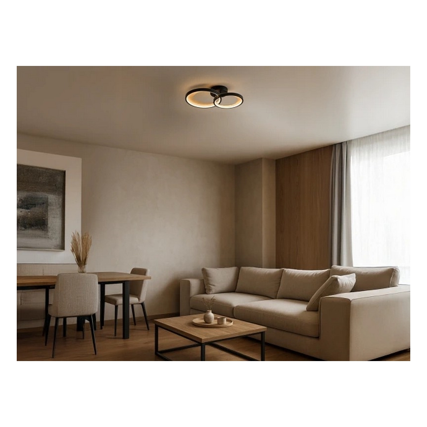 Dimmable LED Ceiling Light, 35W, 230V, 3000–6500K, with Remote Control