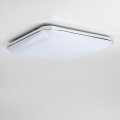 Dimmable LED Ceiling Light 42W/230V 3000-6500K 49x49 cm White + Remote Control