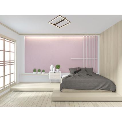 Dimmable LED Ceiling Light 60W/230V 3000–6500K + Remote Control