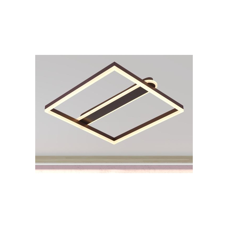 Dimmable LED Ceiling Light 60W/230V 3000–6500K + Remote Control