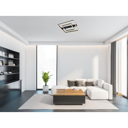 Dimmable LED Ceiling Light, 70W/230V, 3000–6500K + Remote Control