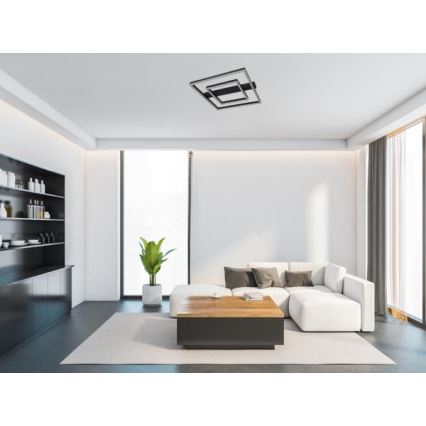 Dimmable LED Ceiling Light, 70W/230V, 3000–6500K + Remote Control