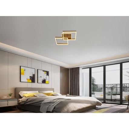 Dimmable LED Ceiling Light, 80W/230V, 3000-6500K, with Remote Control