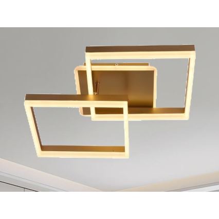 Dimmable LED Ceiling Light, 80W/230V, 3000-6500K, with Remote Control