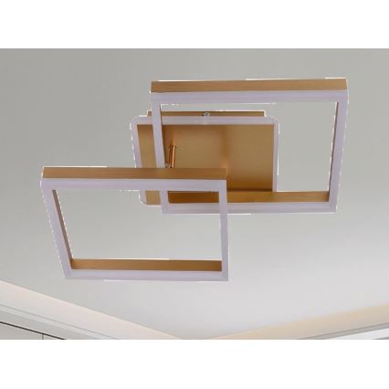 Dimmable LED Ceiling Light, 80W/230V, 3000-6500K, with Remote Control