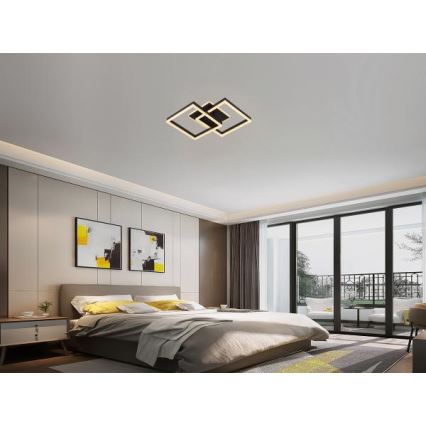 Dimmable LED Ceiling Light 80W/230V, 3000–6500K — with Remote Control