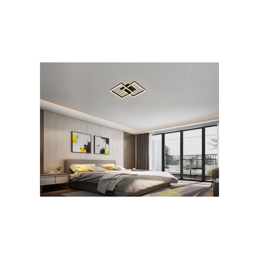 Dimmable LED Ceiling Light 80W/230V, 3000–6500K — with Remote Control