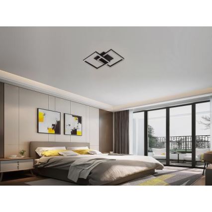 Dimmable LED Ceiling Light 80W/230V, 3000–6500K — with Remote Control