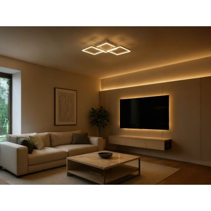Dimmable LED Ceiling Light 85W/230V, 3000–6500K + Remote Control