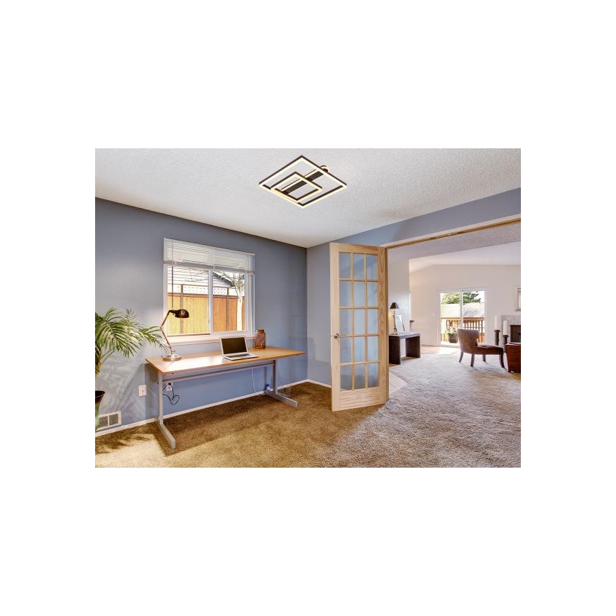 Dimmable LED Ceiling Light 95W / 230V 3000–6500K + Remote Control