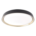 Dimmable LED ceiling light ILVI LED/30W/230V 2700-6500K Ø 40 cm black/brass + remote control