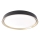 Dimmable LED ceiling light ILVI LED/30W/230V 2700-6500K Ø 40 cm black/brass + remote control