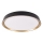 Dimmable LED Ceiling Light ILVI LED/45W/230V 2700-6500K Ø 50 cm black/beige + remote control