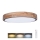Dimmable LED ceiling light IRON OAK LED/48W/230V 3000-6500K oak Ø 40 cm + remote control