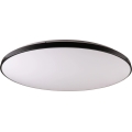 Dimmable LED ceiling light KERN LED/100W/230V 3000/4000/6000K dia. 100 cm black + remote control