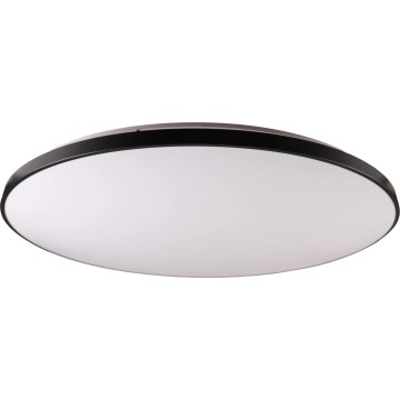 Dimmable LED ceiling light KERN LED/100W/230V 3000/4000/6000K dia. 100 cm black + remote control