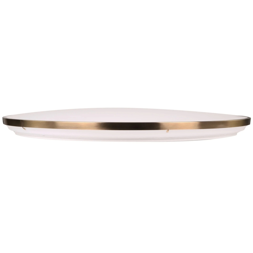 LED Dimmable Ceiling Light KERN LED/100W/230V 3000/4000/6000K Ø 100 cm Gold + Remote Control