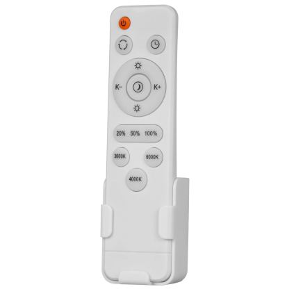 Dimmable ceiling light KERN LED/80W/230V 3000/4000/6000K Ø 80 cm gold + remote control