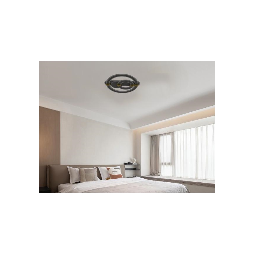 Dimmable LED ceiling light LED/120W/230V 3000-6500K + remote control