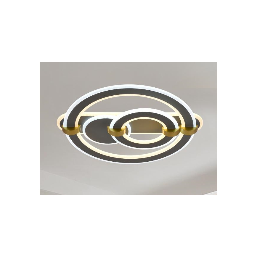 Dimmable LED ceiling light LED/120W/230V 3000-6500K + remote control