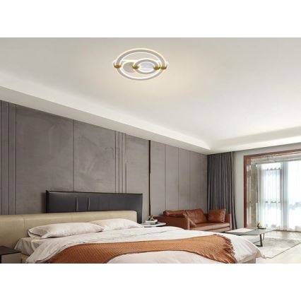 Dimmable LED Ceiling Light LED/120W/230V 3000-6500K + Remote Control