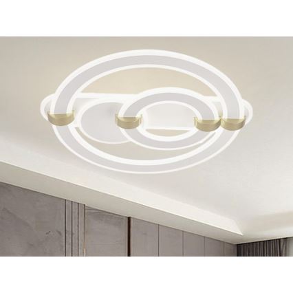 Dimmable LED Ceiling Light LED/120W/230V 3000-6500K + Remote Control