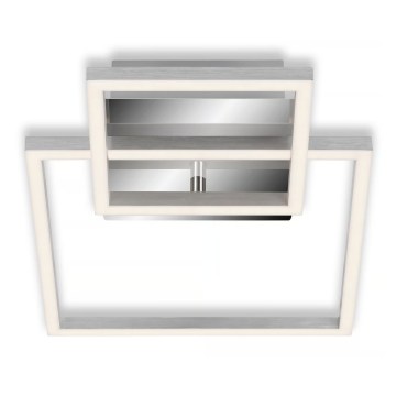 Dimmable LED Ceiling Light LED/12W/230V 3000K Matte Chrome