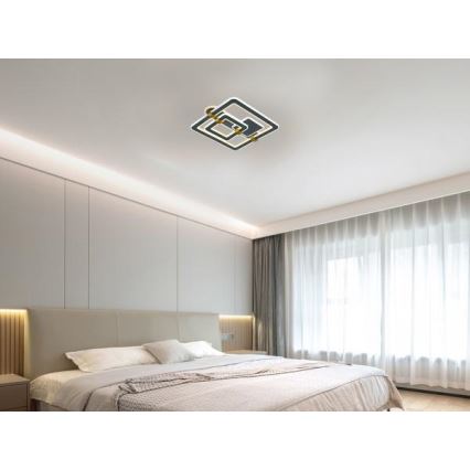 Dimmable LED ceiling light LED/140W/230V 3000-6500K + remote control