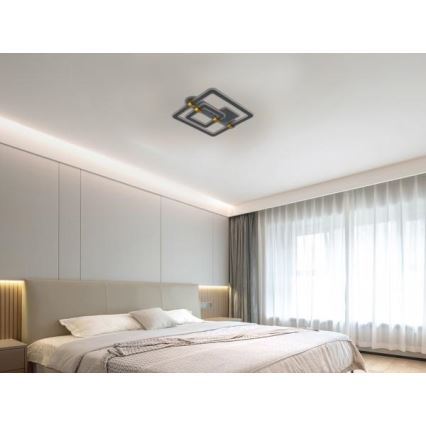 Dimmable LED ceiling light LED/140W/230V 3000-6500K + remote control