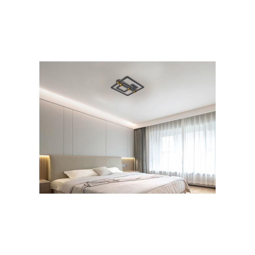 Dimmable LED ceiling light LED/140W/230V 3000-6500K + remote control