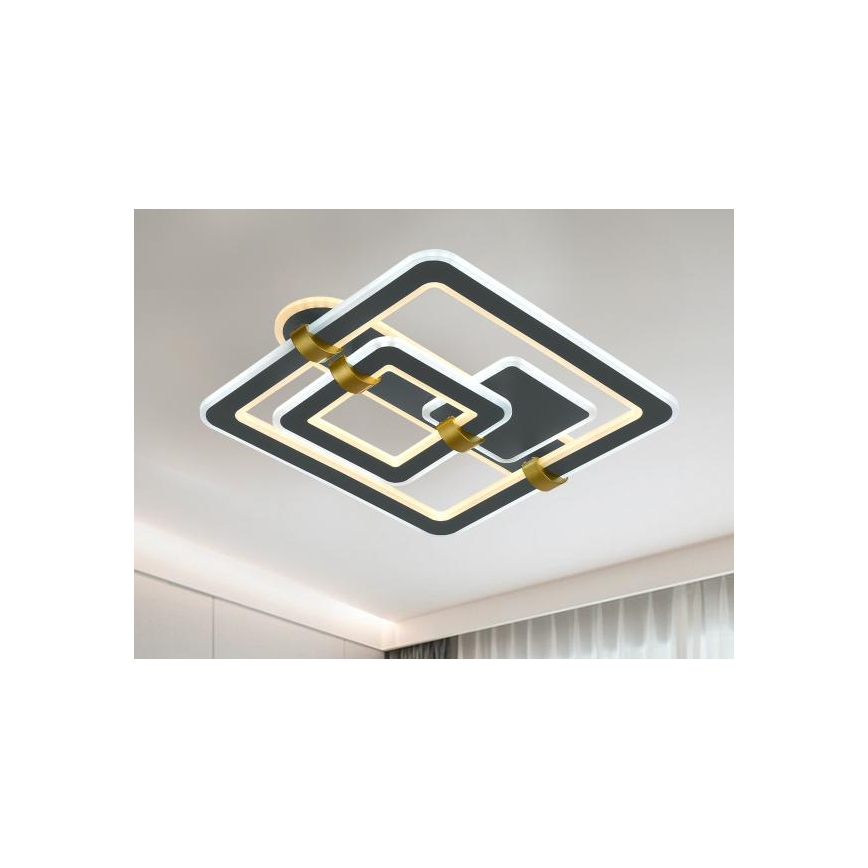 Dimmable LED ceiling light LED/140W/230V 3000-6500K + remote control