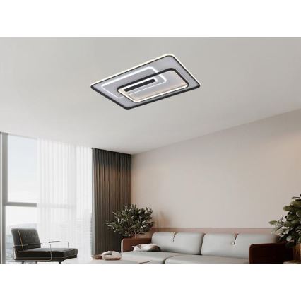 Dimmable LED ceiling light LED/160W/230V 3000-6500K + remote control