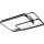 Dimmable LED ceiling light LED/280W/230V 3000-6500K + remote control