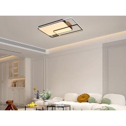 Dimmable LED ceiling light LED/280W/230V 3000-6500K + remote control