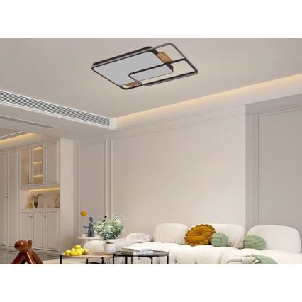 Dimmable LED ceiling light LED/280W/230V 3000-6500K + remote control
